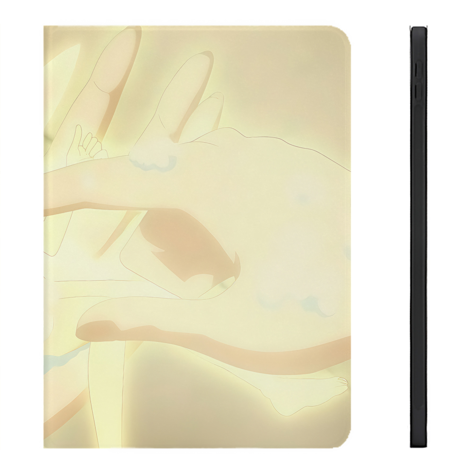 （画像用） 転スラ Regarding Reincarnated to Slime IPadケース ペンホルダー付き ブックスタイルデザイン